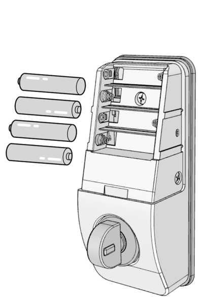 新しい電池と交換
