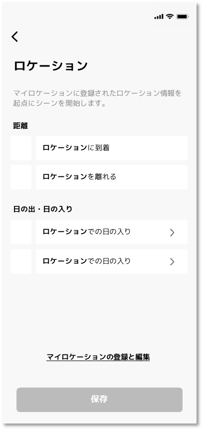 ロケーション情報